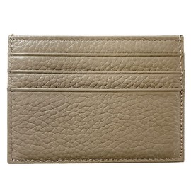 NATTY & COMPANY Card Case, Ultra Thin, Mini Wallet, Genuine Leather, Wallet, Men's, Women's, Unisex, For Men, Card Slots, Thin, Thin, Small, Compact, Simple, 0.9 oz (25 g), Supports 6 Credit Cards,
