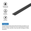 sourcing map 8 Pcs Carbon Fiber Strip 1x5mm 200mm Length