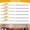 Closet Rod, 17 to 87 Inch Stainless Steel Adjustable Closet