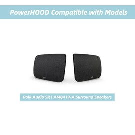 PowerHOOD 15V 1.2A AC/DC Adapter Compatible with Polk Audio SR1 Wireless Rear Surround Speakers AM8419-A MagniFi Max Sound Bar 15VDC DC15V 15 Volt 15 Volts Power Supply Cord Battery Charger Cable PSU