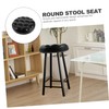 Cabilock Round Chair Cushion - PU Bar Stool Replacement Padded,