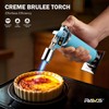 RAVS Butane Torch Lighter, Refillable Kitchen Torch with Adjustable Flame