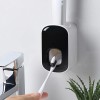 Exprimidor Automático Doble Pasta Dientes Práctico Mon Negro