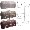 Sorbus Towel Holder for Bathroom Wall - 6 Level Wall