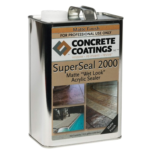Concrete Coatings SuperSeal 2000 Matte (1-Gallon)