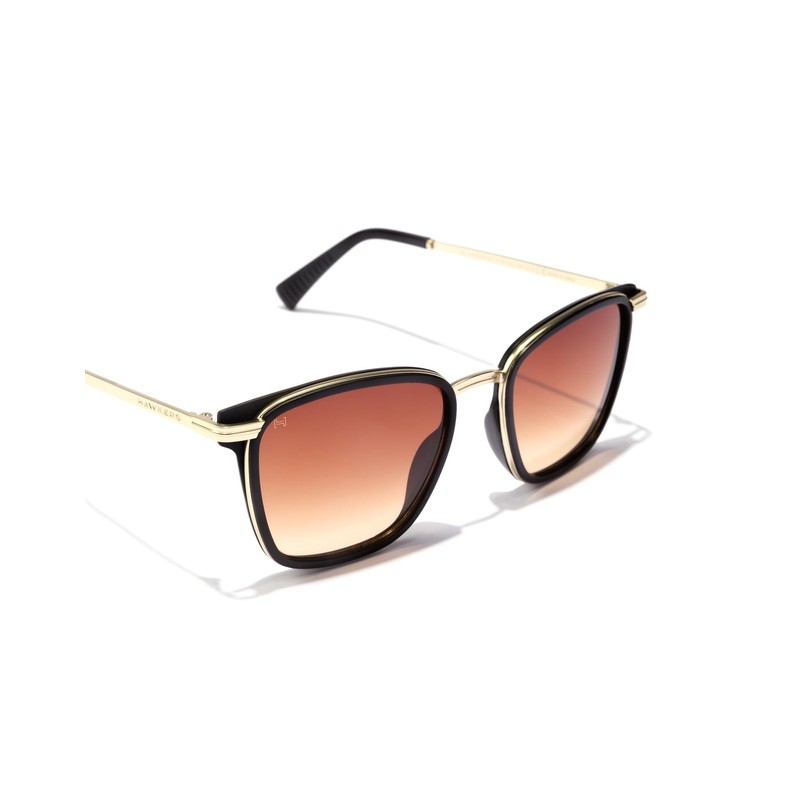 HAWKERS Men's Augusto Fernandez Sunglasses, Gold (Ink Gold)