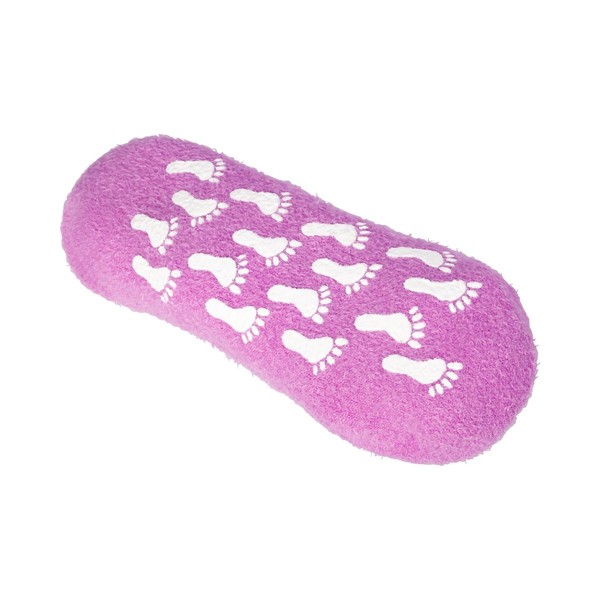 Care Gel Socks Lavender Anti-Slip Dots-One size (fits for UK shoe sizes 3.5–9.5)
