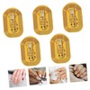 Healeved 5pcs Dark Nail Stickers for Women Unique Sensor Design