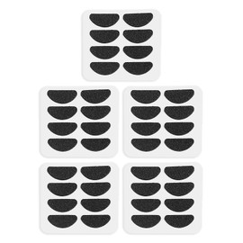 20 Pairs of Glasses Nose Pads, EVA Sponge Glasses Nose Pads, Tied Glasses Nose Pads, Non-Slip and Comfortable, Suitable for Sunglasses, Myopia Glasses, Glasses Frames (Black, D Type), black