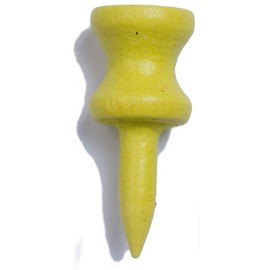 Golf Tees Etc 1" Step Down Tees - Pack of 100 (Yellow)