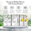 AROMA STICKERS® (Spearmint, Pack of 3-100% Natural Essential Oil Scented