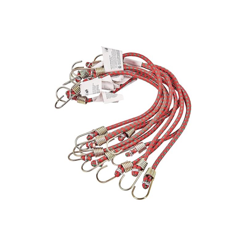 iSeventy9 10-inch (25cm) Mini Bungee Cords Versatile Elastic Stretch Hooks
