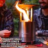 Solo Stove Mesa 히트 디플렉터 분리 가능한 다리 3개 포함