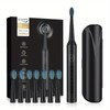 Sonic Electric Toothbrush, Equipped with 8 Replacement Brush Heads, a