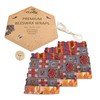 ecolly Premium Beeswax Wraps - Set of 3 (S, M,