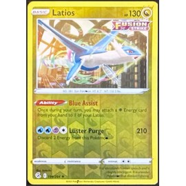 Fusion Strike - Latios - 194/264 - Reverse Holo Rare - NM/M