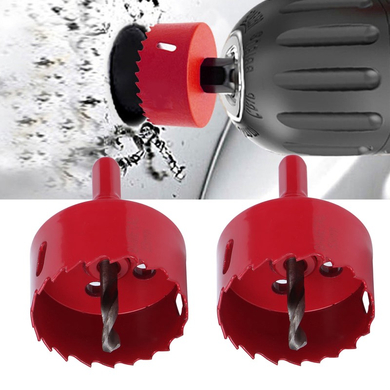 2PCS 53mm Hole Saw Round Beehive Vent Hole Opener Drilling