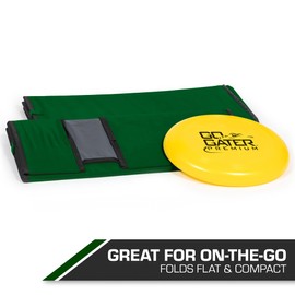 EastPoint Sports Go! Gater Folding Gater Jam Disc Toss Game - Outdoor Games Set with Frisbee Golf Disc and Collapsible Disc Golf Basket - Outdoor Frisbee Slam for Beach, Backyard or Tailgate