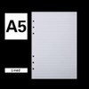 A5 Refills Paper, 480 Pages/240 Sheets Refill Pad, Insert Ruled