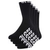 Globe Blackout 5 Pair Men's Socks, Black, FR: M (Manufacturer