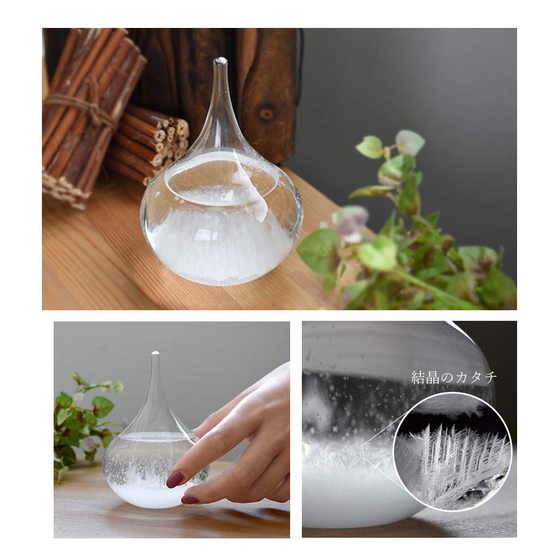 Storm Glass, Weather Forecast, Crystal, Object, Changing Expressions Depending on