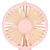 Handheld Electric Fan 4‑Blade 3‑Speed Adjustable USB Rechargeable Cooling Tool
