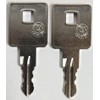 Pair of 2 Replacement Keys Cut to Key Code 8049