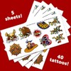 Teacher's Discovery Temporary Spanish Tattoos (40)