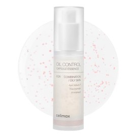 celimax Oil Control Capsule Essence | con extracto de árbol de té, para suero reductor de sebo, matificante, hidratante e hidratante fórmula suave para sensibilidad, 1.0 fl oz