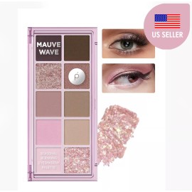 Peach C [Peach C] Seasonal Blending Eyeshadow Palette - 6 Types, K-Beauty, US Seller - 02 Mauve Wave