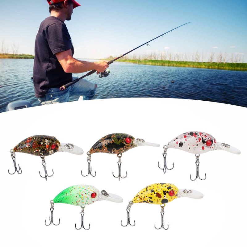 Lure Fishing Bait Sinking Artificial Hard Wobblers Baits for Seabass