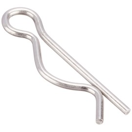 TRUSCO B87-0016 Snap Pins, Stainless Steel, Size 0.6 inches (16 mm), Pack of 15