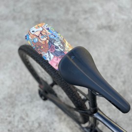 Riesel Design® - rit:ze L - Mudguard for the Saddle/Road Bike Rear Mudguard - Easy to Install Bicycle Mudguard/Rear Wheel Mudguard in Modern Designs for Any Wheel Size