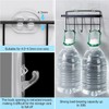 SUZLFTDZSW Shower Caddy Adhesive Replacement, Strong Adhesive Sticker Hooks for