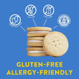 Kinnikinnick Cookie Variety Pack - Montanas Chocolate Chip Cookies, KinniTOOS Chocolate and Vanilla Crème Cookies - Gluten Free, Allergy Friendly Vegan Cookies - 8oz. Boxes - 3 Pack, 1 of Each