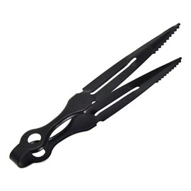 Charcoal Tong Stainless Steel Hookah Tong Serving Tongs Tweezer Charcoal Tong Metal Clamp Tong Barbecue Tong Long Kitchen Tong for Charcoal Hookah Shisha Water (WEIDONGLING001)