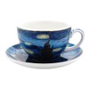 Coffeezone Vincent Van Gogh Art The Starry Night Porcelain Latte