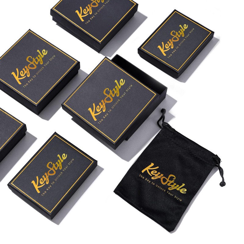 KeyStyle Initial E Ring Alphabet Silver Tone Stacking Ring Adjustable