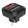 Advanced with Voltage Display GFCI Output Tester, 90-250 V Socket