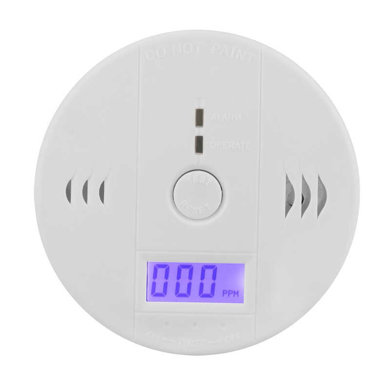 LCD CO Carbon Monoxide Detector Poisoning Warning Sensor Alarm