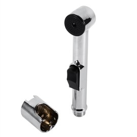 Sprayer Bidet Sprayer-Home Badezimmer Handheld Tragbares verchromtes ABS Shattaf WC Bidet Duschspray
