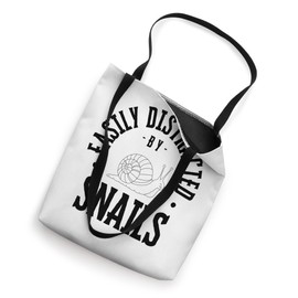 Easily Distracted by Snails,Snail Lady, Slug Life Funny Tote Bag