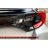 Grazio&Co. GR Yaris Carbon Look GR Plate Front TYPE-C BK*WH