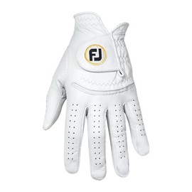 FootJoy Staysoff Women's Golf Gloves, White, 7.5 inches (19 cm), white