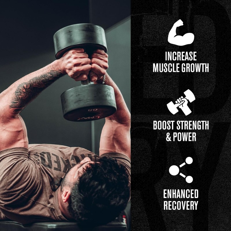 Jacked Factory Creatine Monohydrate Powder 425g - 5g Daily Creatine