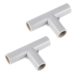 2pcs Baby Playpen Parts T-Shaped Joint, Baby Playpen Replacement Parts T Connector 0.7in in Inner Diameter 3-Way Baby Playpen Accessories for Baby Play Yard