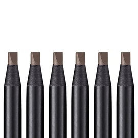 Impressions Eyebrow Mapping Pencil Permanent Makeup & Microblading Eyebrow Mapping Wax Pencils Eyebrow Lip Design (Grey Coffee, 6 Pencils)