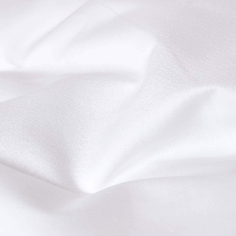 HOMESCAPES 1000 Thread Count Egyptian Cotton White Standard Size Pillowcase