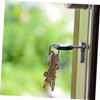 IWOWHERO Crafted Brass Crocodile Keychain Pet Alligator Charm Versatile Bag