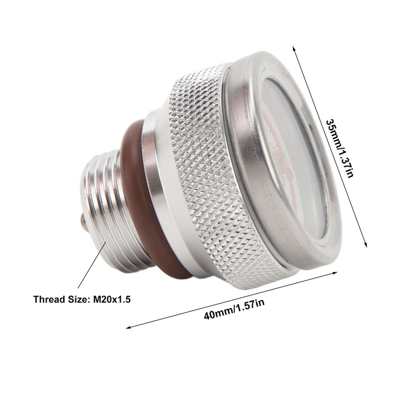 M20 X 1.5 Engine Oil Temperature Gauge 0 to 200℃